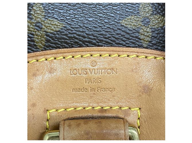 Zaino Louis Vuitton Monogram Mini Montsouris Marrone - vista 5