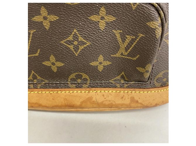 Zaino Louis Vuitton Monogram Mini Montsouris Marrone - vista 7