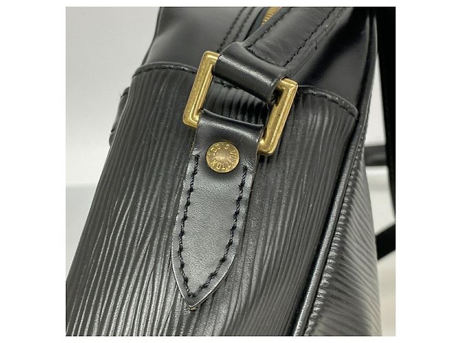 Borsa a tracolla Louis Vuitton Epi Trocadero 27 Nero - vista 11