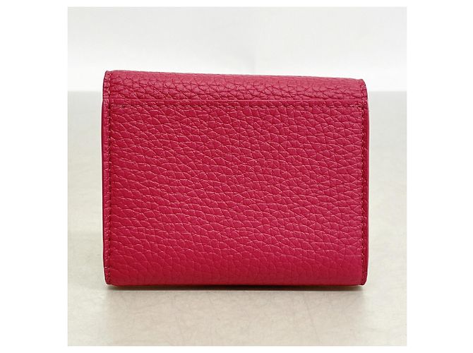 Capucines Louis Vuitton Tri-fold Wallet in Raspberry Rot - Ansicht 6