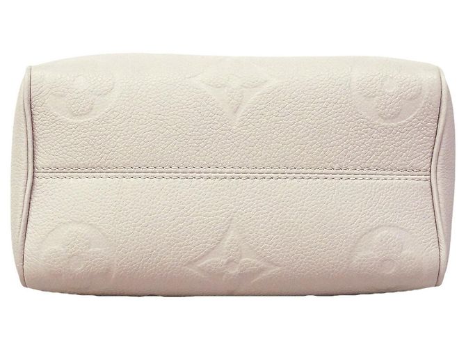 Borsa Louis Vuitton Monogram Empreinte Speedy Bandoulière 20 Marrone - vista 3
