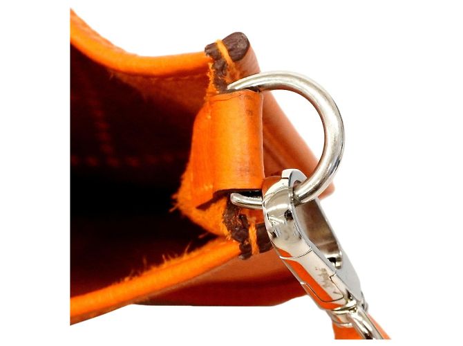 Hermès Borsa a tracolla Hermes Evelyne TPM Arancione - vista 6