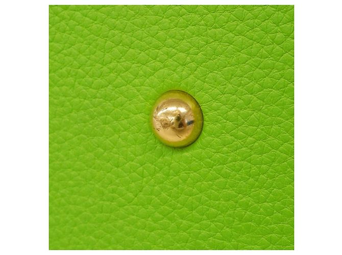 Hermès Borsa Hermes Bolide 35 in Apple Green Verde - vista 10