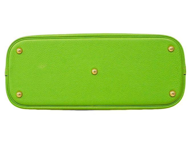 Hermès Borsa Hermes Bolide 35 in Apple Green Verde - vista 3