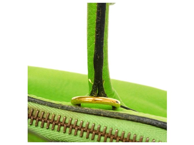 Hermès Borsa Hermes Bolide 35 in Apple Green Verde - vista 6