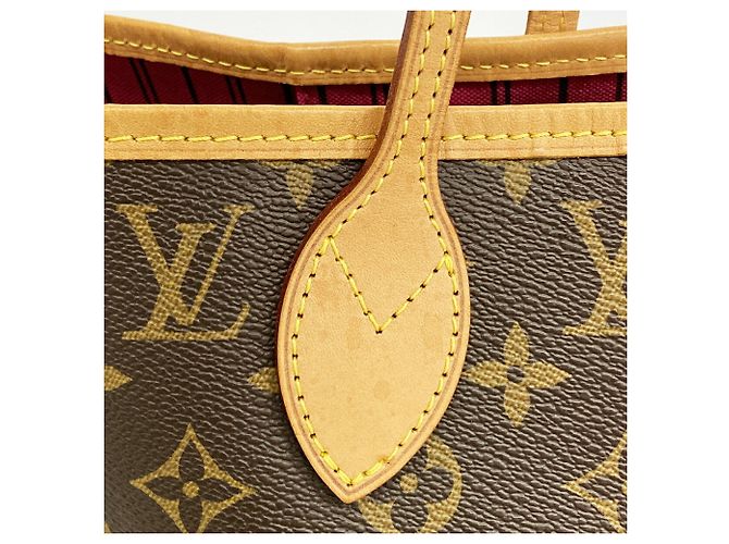 Borsa Tote Louis Vuitton Monogram Neverfull MM Rosa - vista 10