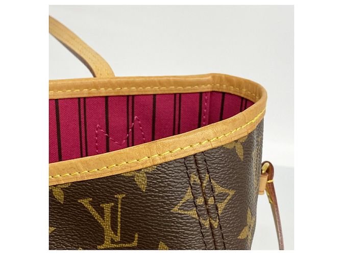 Borsa Tote Louis Vuitton Monogram Neverfull MM Rosa - vista 6