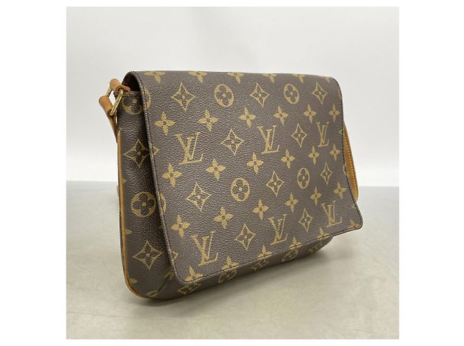 Borsa a tracolla Louis Vuitton Monogram Musette Tango Marrone - vista 2