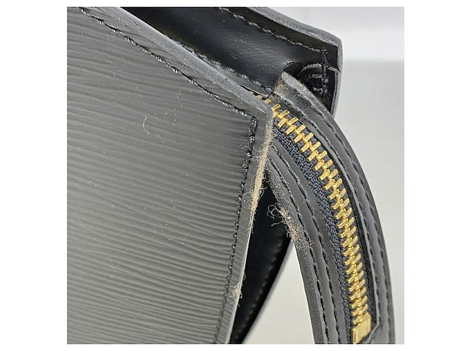 Louis Vuitton Epi Saint Jacques Poignée Long Shoulder Bag Nero - vista 6