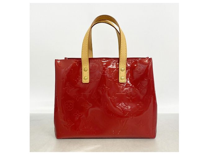 Borsa Louis Vuitton Vernis Lead PM Rosso - vista 10