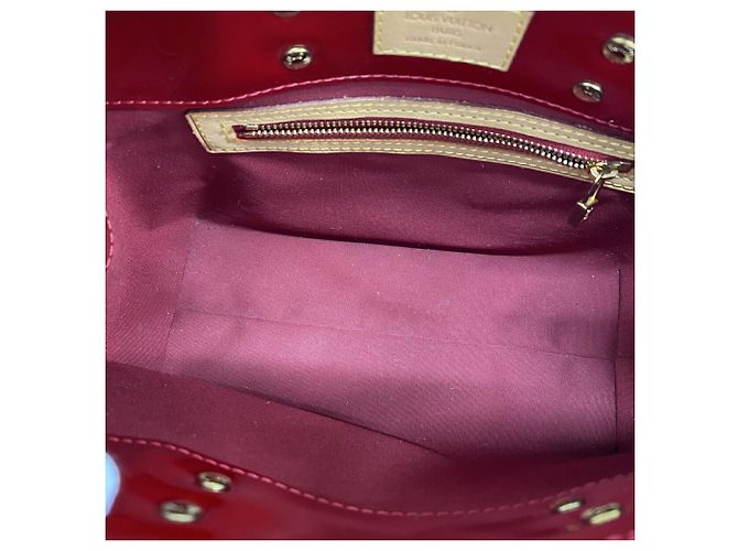 Borsa Louis Vuitton Vernis Lead PM Rosso - vista 4