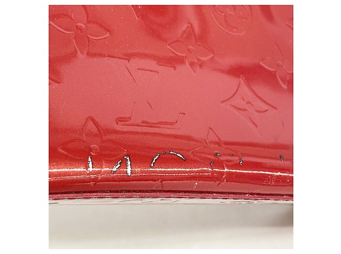 Borsa Louis Vuitton Vernis Lead PM Rosso - vista 6