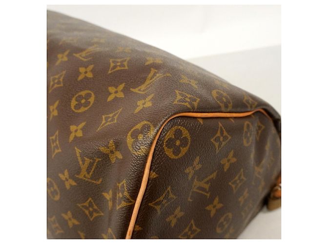 Borsa Louis Vuitton Monogram Speedy 40 Marrone - vista 6