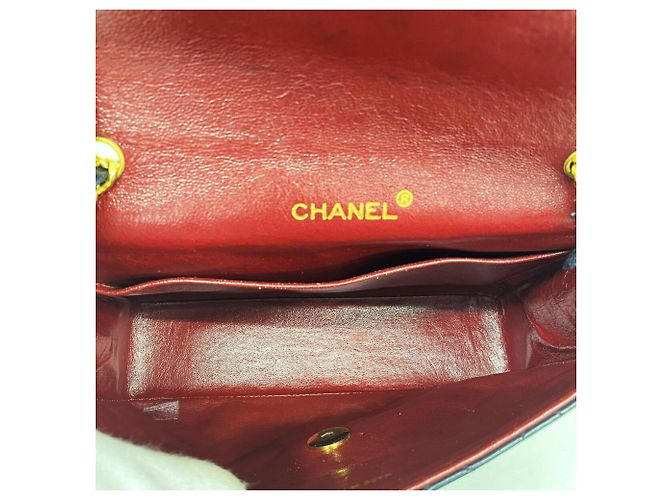 Borsa a tracolla Chanel Mini Matelassé con catena Nero - vista 4