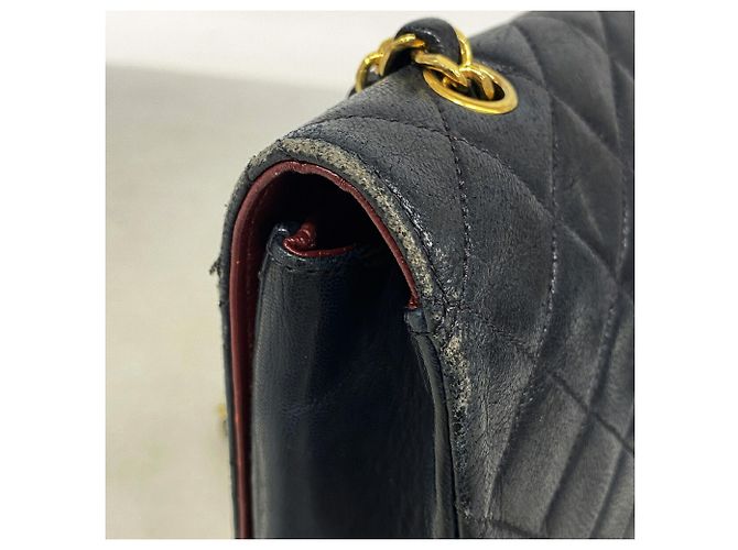 Borsa a tracolla Chanel Mini Matelassé con catena Nero - vista 7