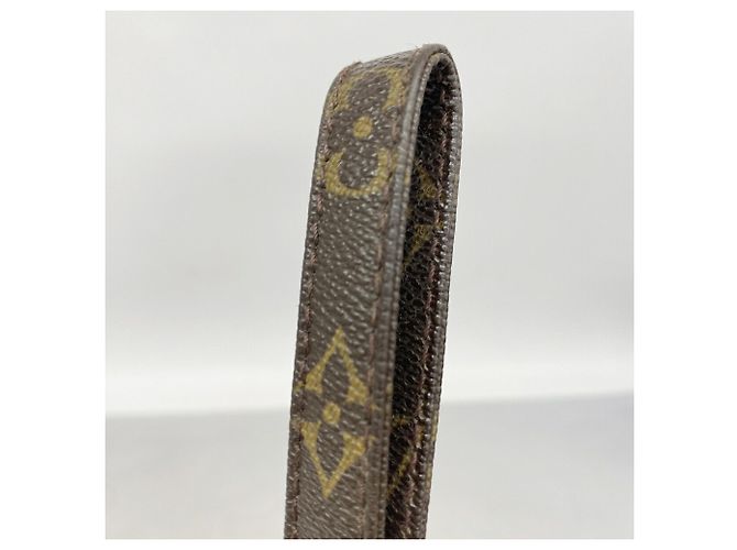 Borsa a pochette Louis Vuitton Monogram Marly Dragonne GM Marrone - vista 10