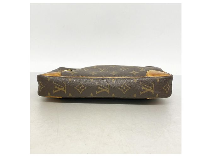 Borsa a pochette Louis Vuitton Monogram Marly Dragonne GM Marrone - vista 3