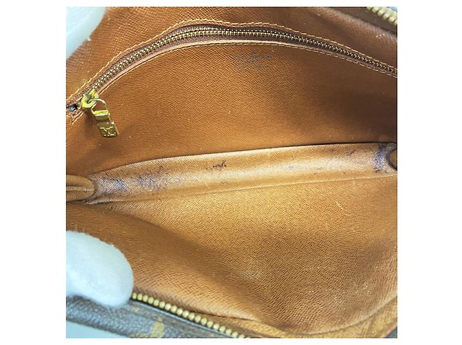 Borsa a pochette Louis Vuitton Monogram Marly Dragonne GM Marrone - vista 4