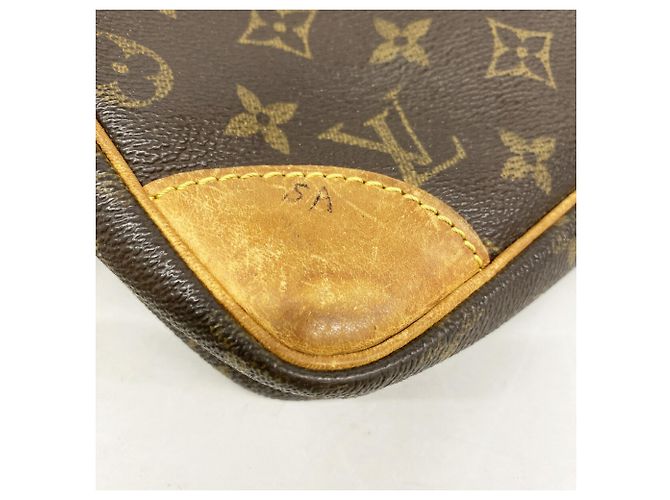 Borsa a pochette Louis Vuitton Monogram Marly Dragonne GM Marrone - vista 6