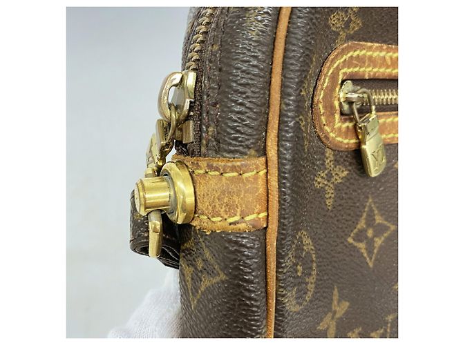Borsa a pochette Louis Vuitton Monogram Marly Dragonne GM Marrone - vista 7