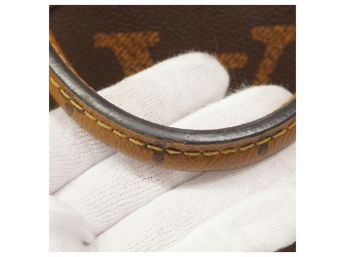 Borsa Tote Louis Vuitton Monogram Giant Reverse OnTheGo MM Marrone - vista 8