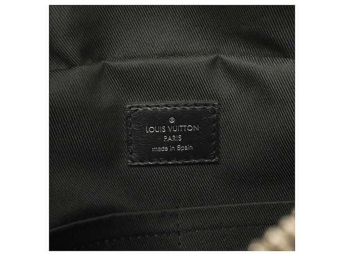 Louis Vuitton Monogram Giant Taurillon Shadow Flight Case Nero - vista 5