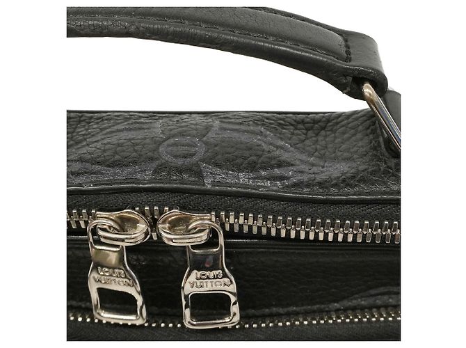 Louis Vuitton Monogram Giant Taurillon Shadow Flight Case Nero - vista 8