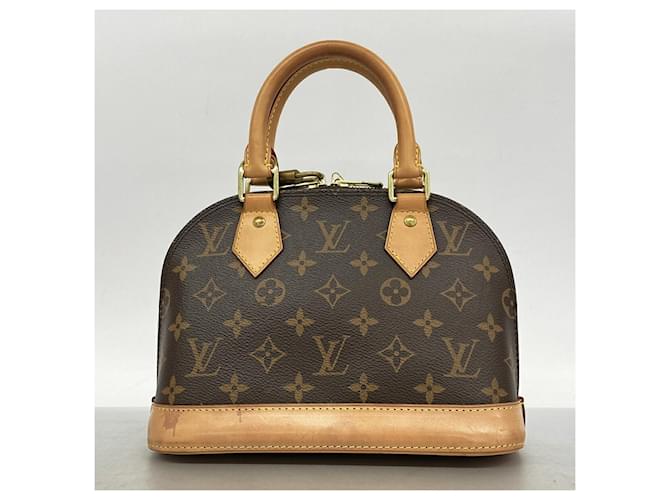 Louis Vuitton Alma BB Monogram Handbag Brown - view 10