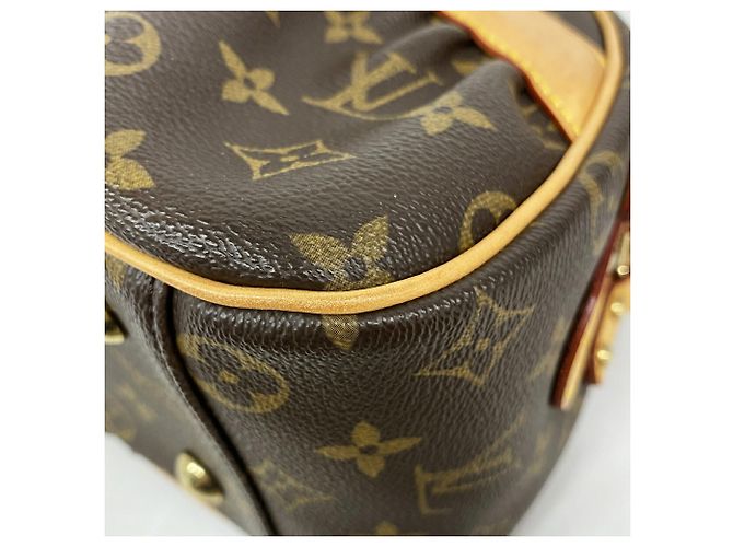 Borsa Louis Vuitton Monogram Clara Marrone - vista 6