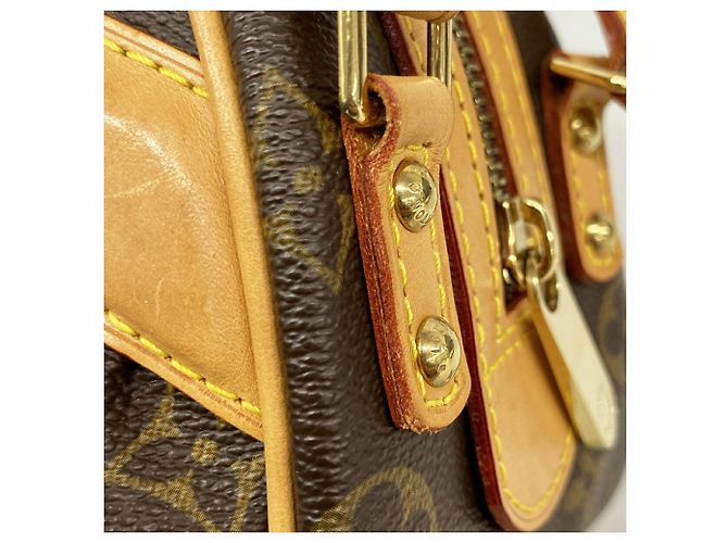 Borsa Louis Vuitton Monogram Clara Marrone - vista 8