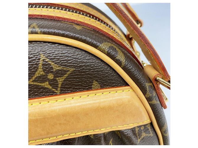 Borsa Louis Vuitton Monogram Clara Marrone - vista 9