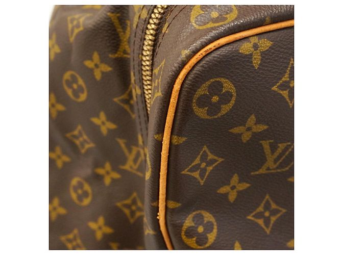 Bolso Louis Vuitton Boston Monogram Sirius 60 Castaño - vista 11
