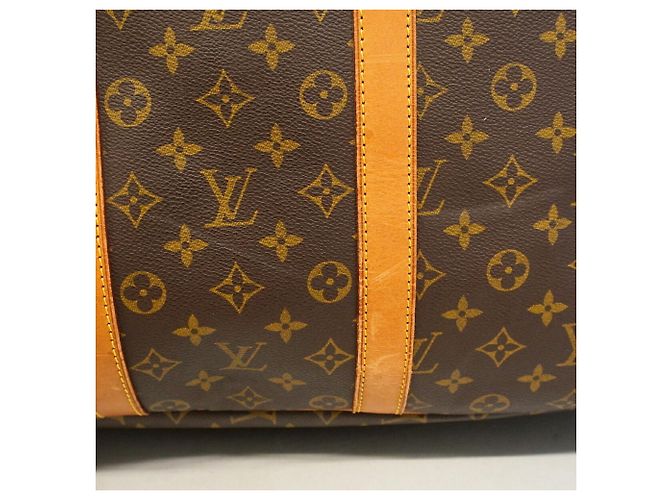 Bolso Louis Vuitton Boston Monogram Sirius 60 Castaño - vista 9