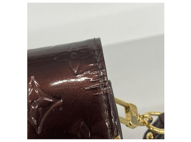 Louis Vuitton Vernis Rossmore MM Handtasche Rot - Ansicht 11