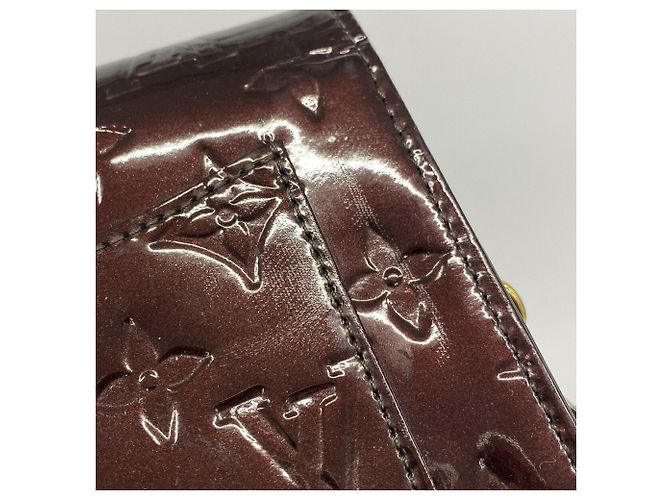 Louis Vuitton Vernis Rossmore MM Handtasche Rot - Ansicht 9