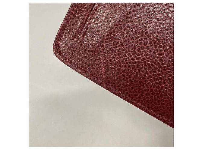 Portafoglio a Spalla con Catena Chanel Bordeaux Bordò - vista 8
