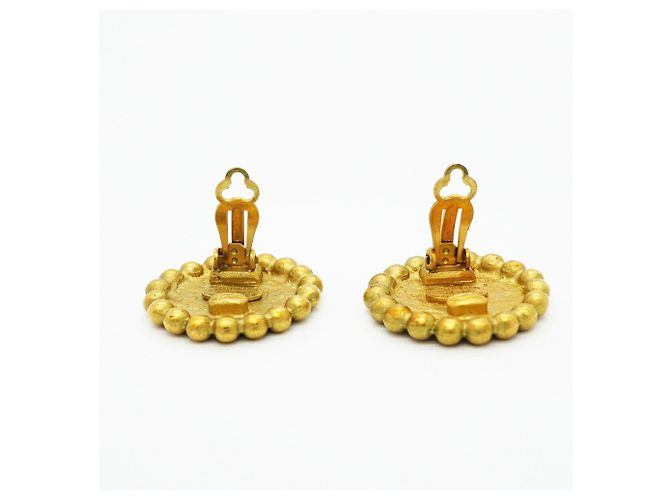 Orecchini a clip Chanel placcati oro D'oro - vista 6