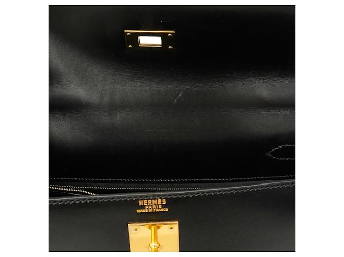 Hermès Borsa Hermes Kelly 32 Nero - vista 11