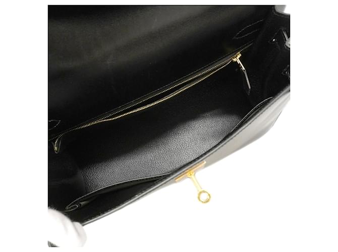 Hermès Borsa Hermes Kelly 32 Nero - vista 4