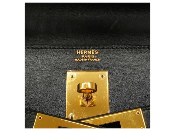 Hermès Borsa Hermes Kelly 32 Nero - vista 5