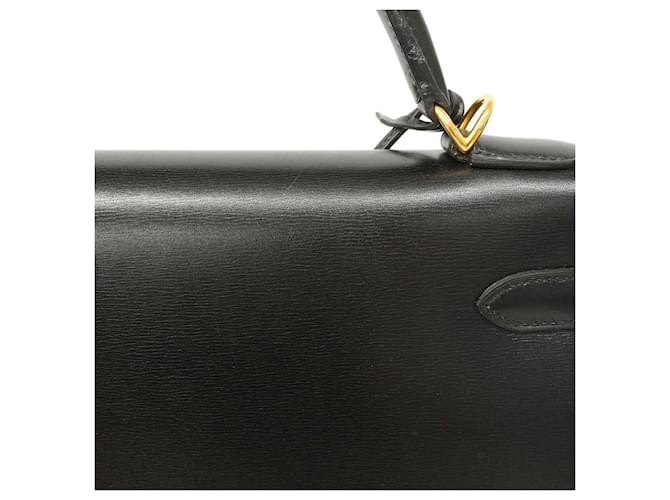 Hermès Borsa Hermes Kelly 32 Nero - vista 8