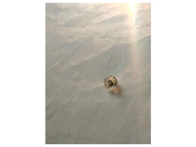 Schiaparelli Orecchini a goccia con perla e motivo a dente Bianco D'oro - vista 11