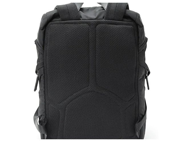 Zaino Prada Re-Nylon x Saffiano Leather Nero - vista 3