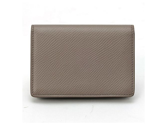 Céline Celine Brown Leather Business Card Case - view 2