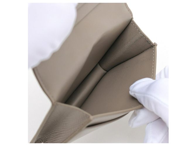 Céline Celine Brown Leather Business Card Case - view 6