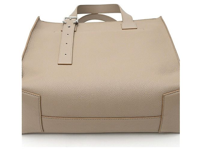 Borsa Tote Loewe Buckle Zip Grigio - vista 4