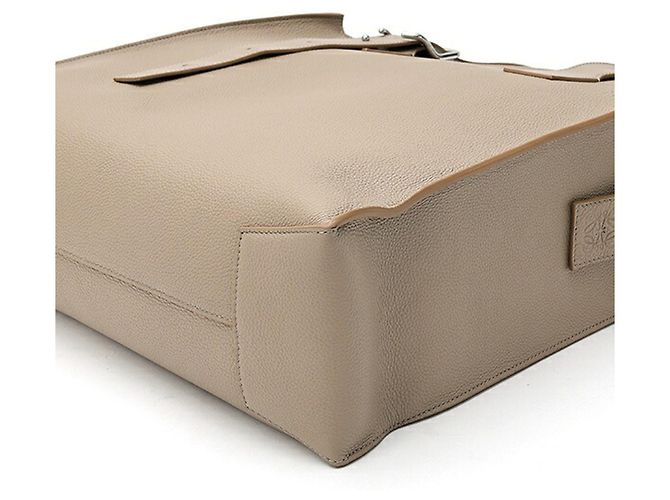 Borsa Tote Loewe Buckle Zip Grigio - vista 5