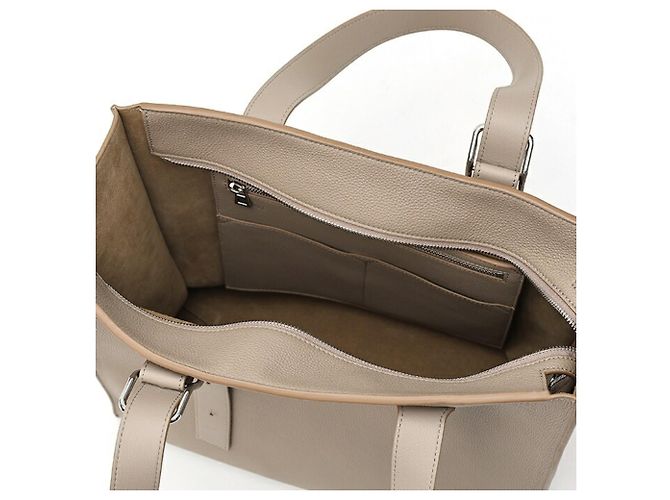 Borsa Tote Loewe Buckle Zip Grigio - vista 6