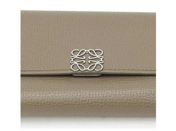 Cartera vertical Loewe Anagram Caqui - vista 3