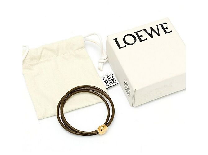 Bracciale con ciondolo Loewe Khaki Cachi - vista 4